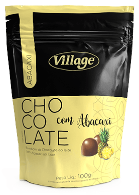 Bombom de Chocolate com Abacaxi