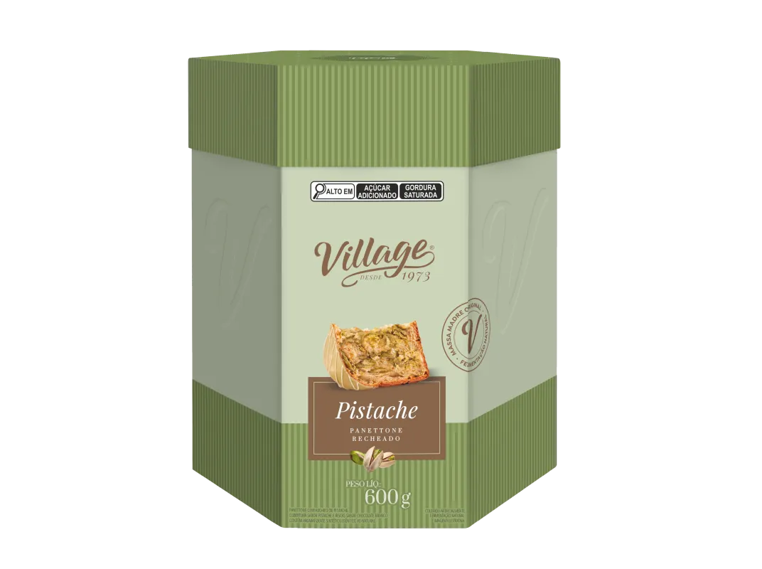 Panettone Recheado Pistache