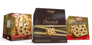 Panettone Chocolate Village