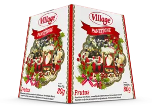 Mini Panettone Village com Frutas