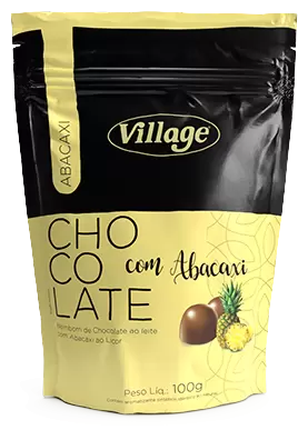 Bombom de Chocolate com Abacaxi